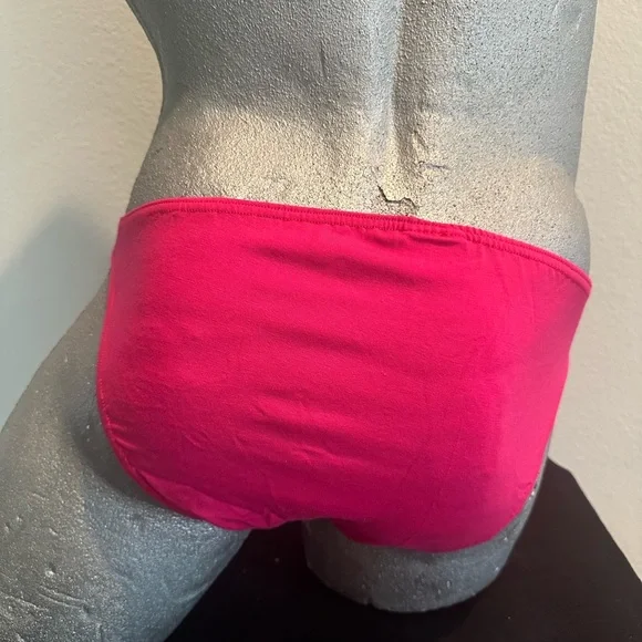 Cotton/Lycra Brief - 628 - pinkish red - Picture 3 of 8